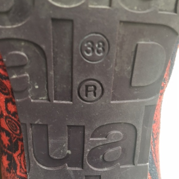 Textured heeled Desigual Ankle Boots size 38 - Picture 11 of 13